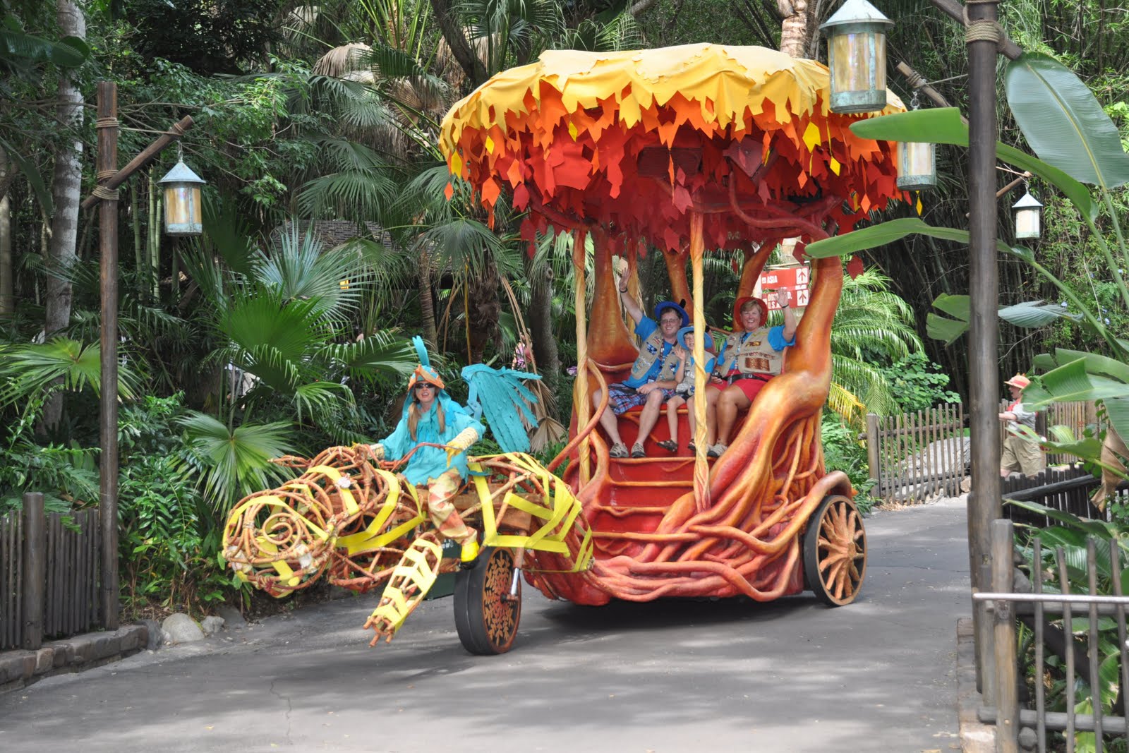 Williams Family Mickey's Jammin' Jungle Parade at Disney's Animal