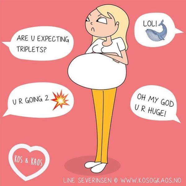 19 Pregnancy Troubles Illustrated In The Most Hilarious Way - That's not funny...