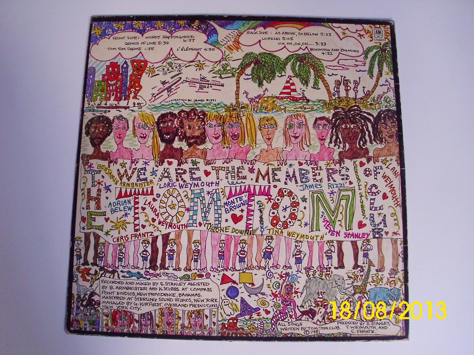 ARQUIVOS TIO SAM TOM TOM CLUB 1981 LP