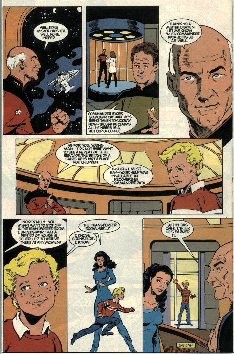 Read online Star Trek: The Next Generation (1989) comic -  Issue #8 - 25