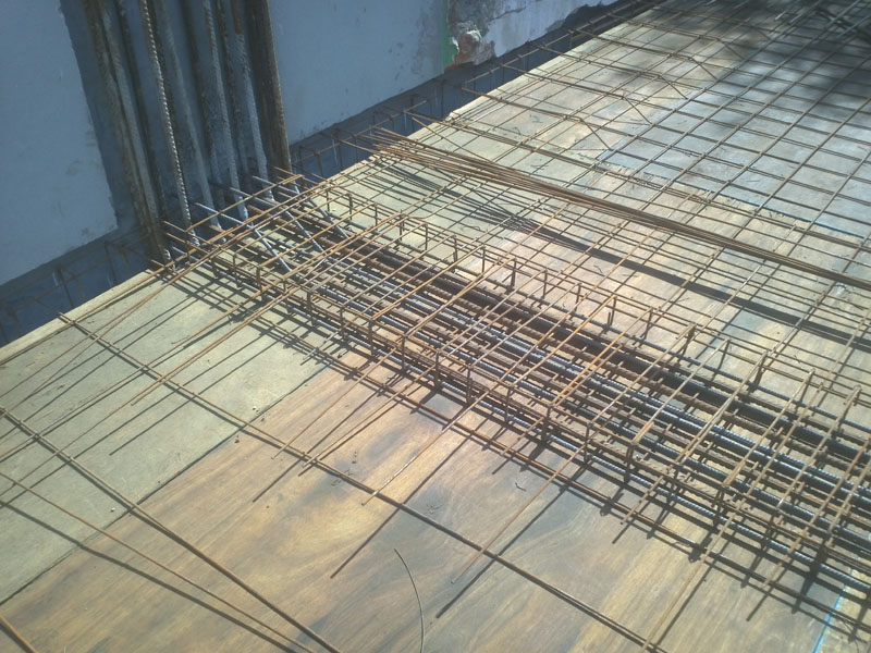 Moreno 3948: Estructura - Losa sobre Planta Baja