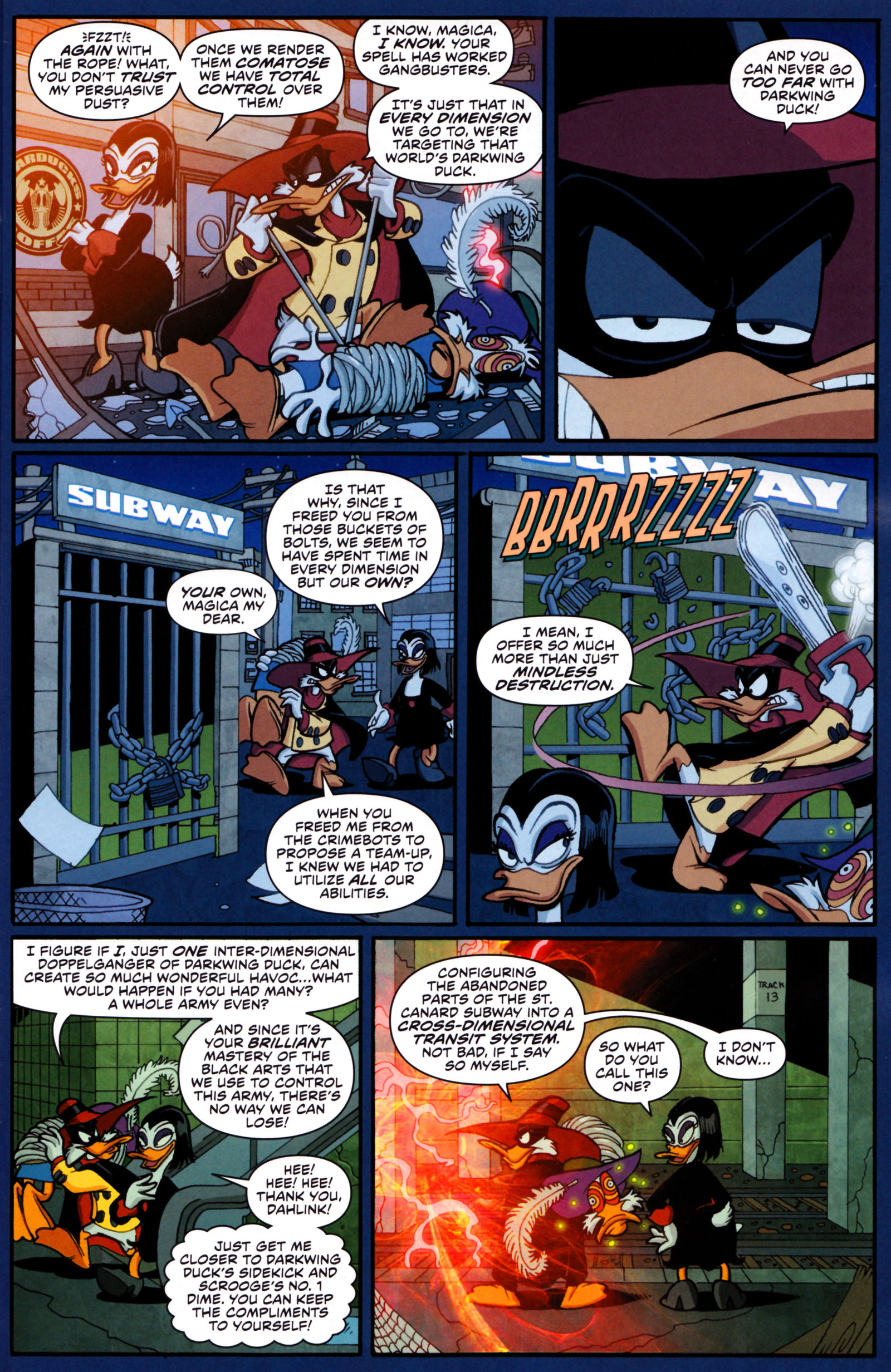 Read online Darkwing Duck comic -  Issue #6 - 6