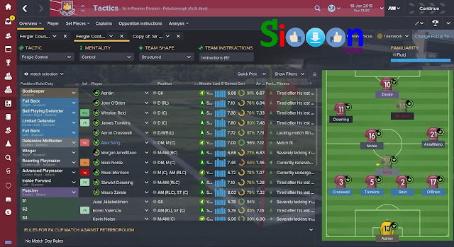 Gimana sih Gameplay Football Manager Lengkap ?