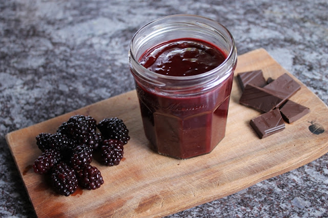 Brombeer Schokoladen Marmelade