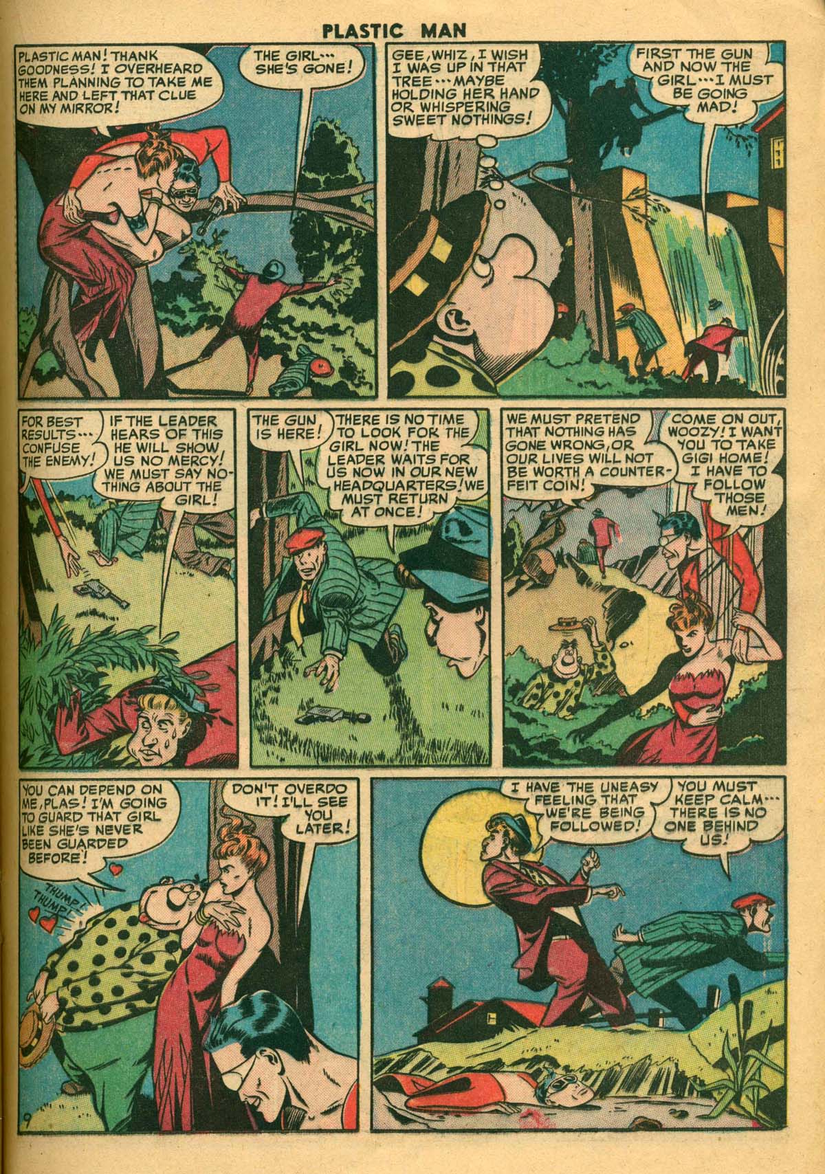 Read online Plastic Man (1943) comic -  Issue #27 - 23