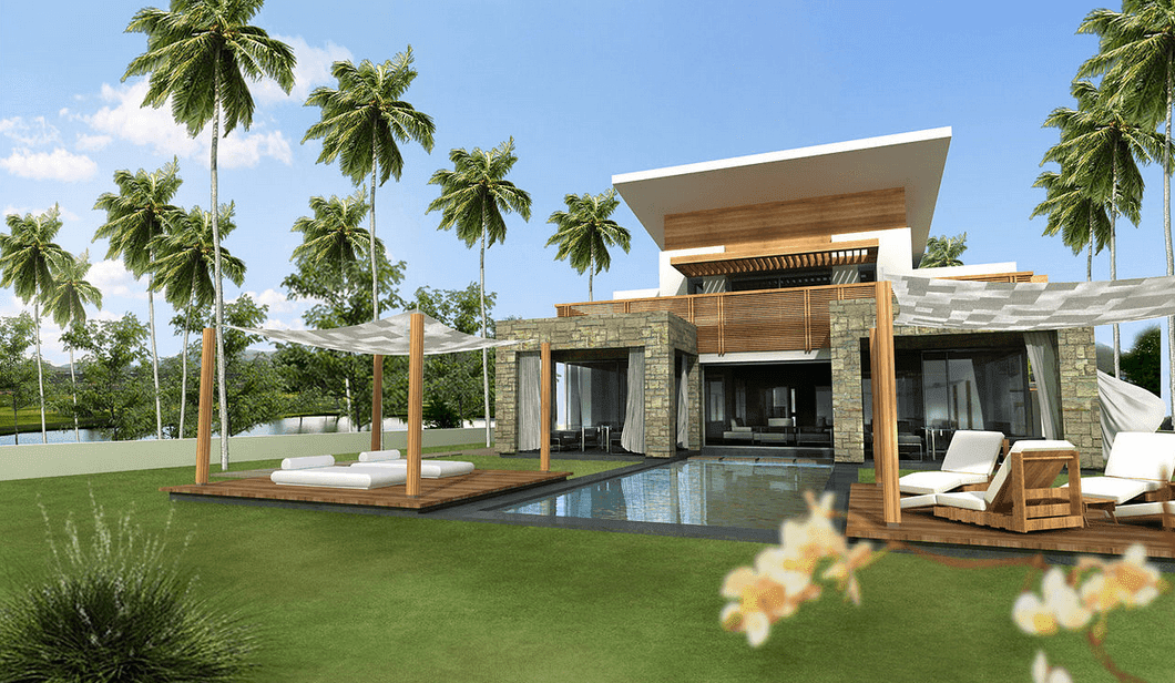 10 Desain Villa Modern Minimalis  Jurnal Arsitektur