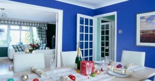 Aplikasi Warna Biru untuk Desain Interior Rumah