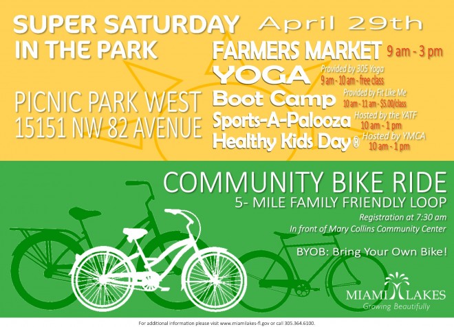 Miami Lakes Community Bike Ride | Miami Bike Scene