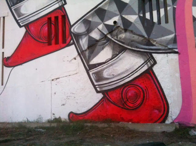 New Street Art Mural By How & Nosm For Underdgos in Lisbon, Portugal. 4