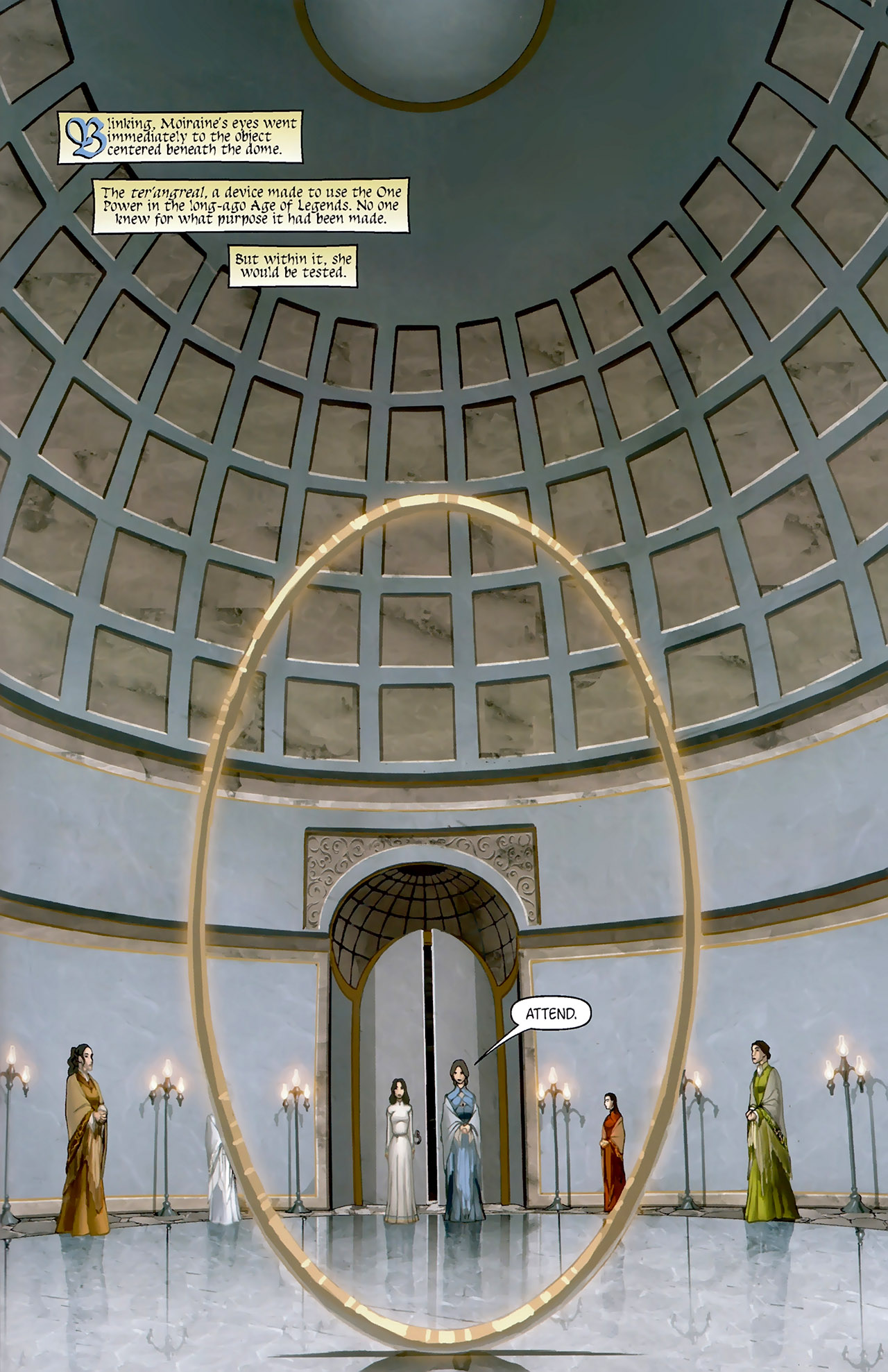 Read online Robert Jordan's The Wheel of Time: New Spring comic -  Issue #4 - 5