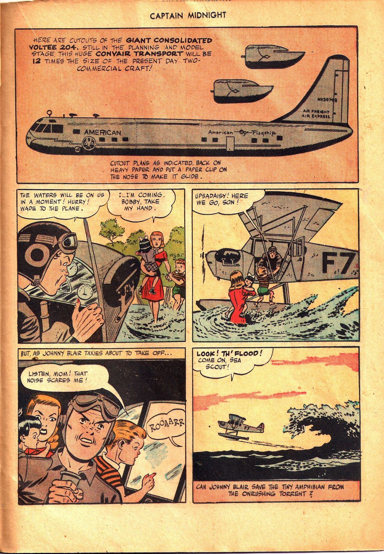 Read online Captain Midnight (1942) comic -  Issue #45 - 37