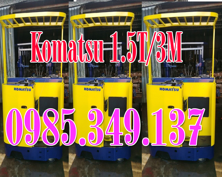 Xe nâng điện cũ Komatsu