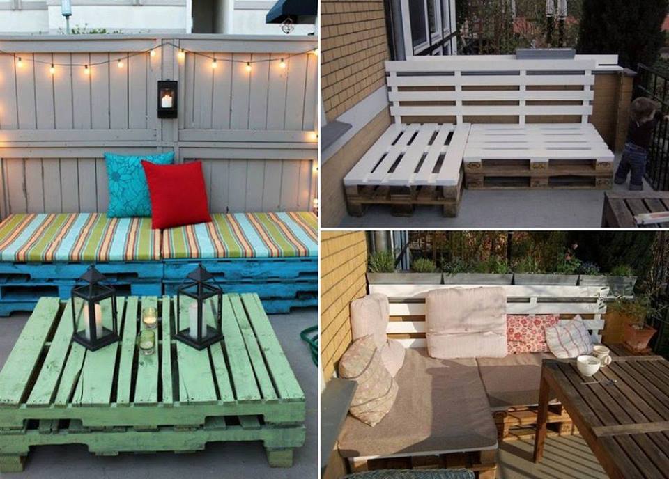 Amazing Creativity Repurposing pallets into outdoor Furniture