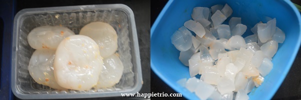 Step 1 - Nungu Paal Recipe| Ice Apple Milk 