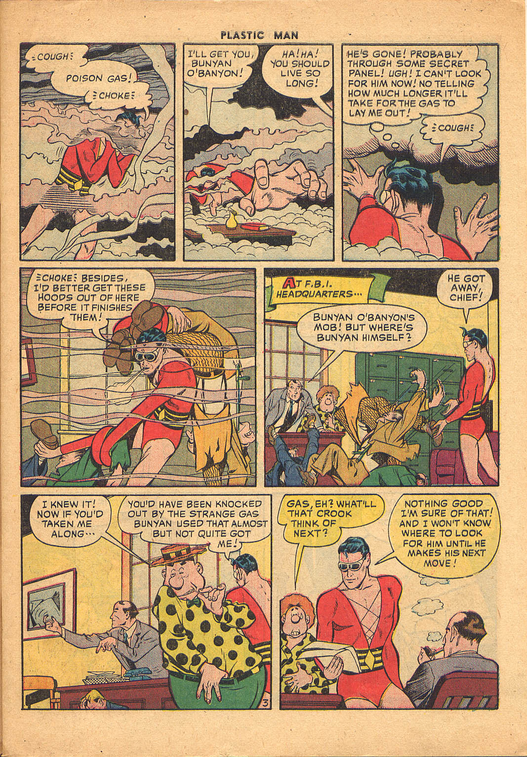 Read online Plastic Man (1943) comic -  Issue #26 - 5