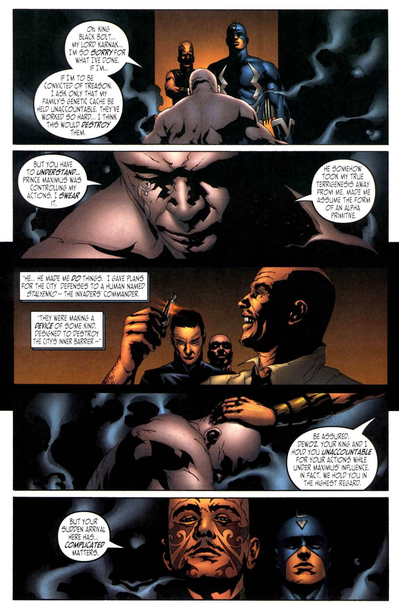 Read online Inhumans (1998) comic -  Issue #11 - 8