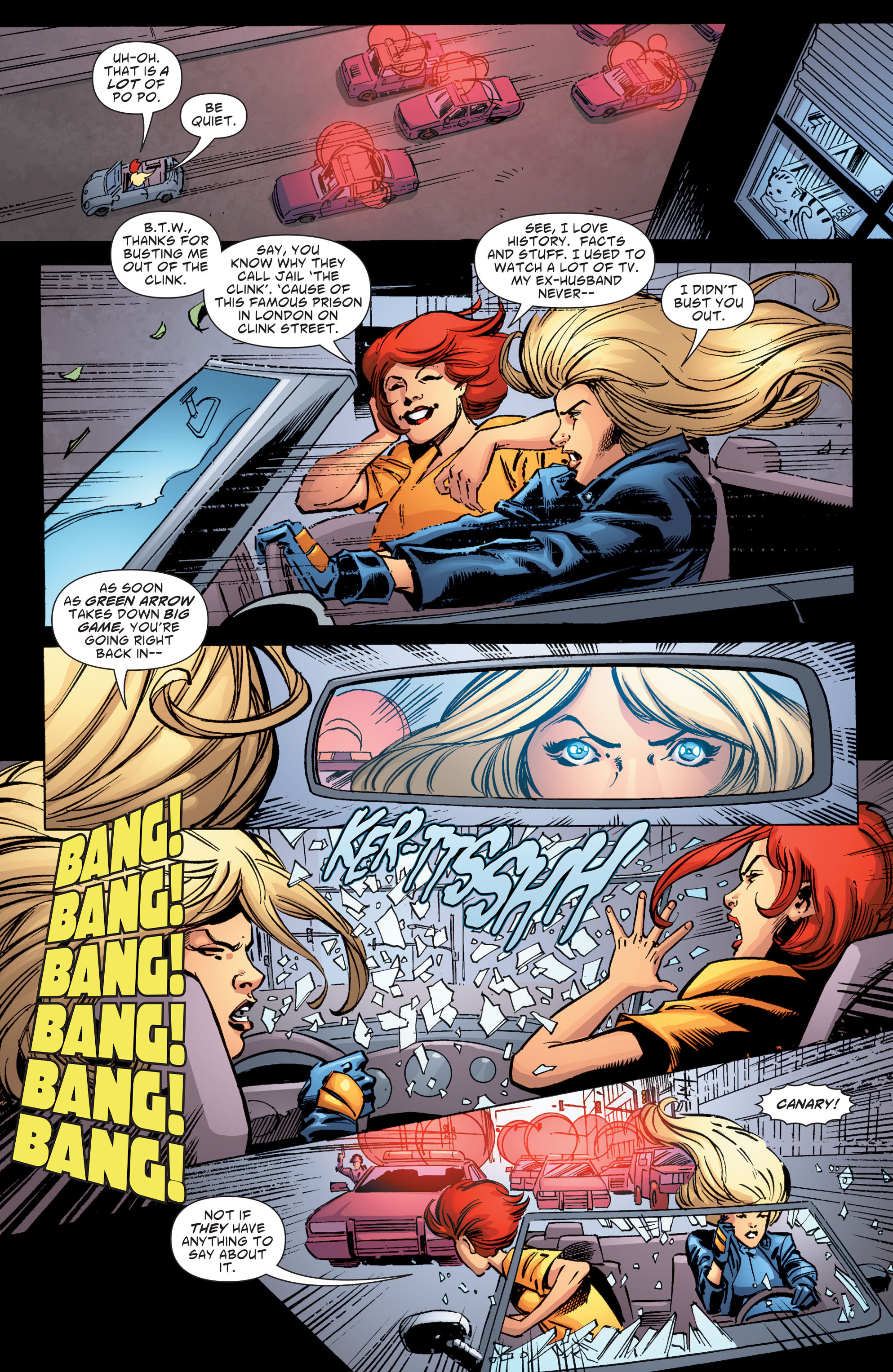 Read online Green Arrow/Black Canary comic -  Issue #24 - 6