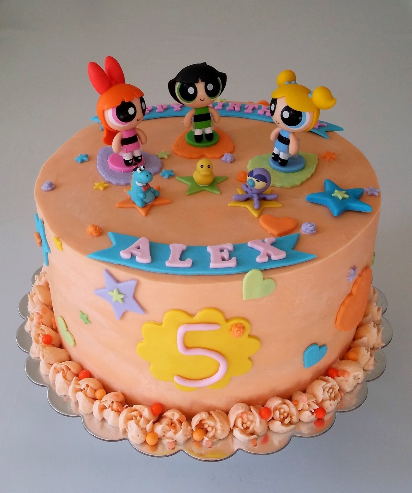 PowerPuff Girls Bubbles Cake Made for Dear Linas 4th Birthday    Instagram