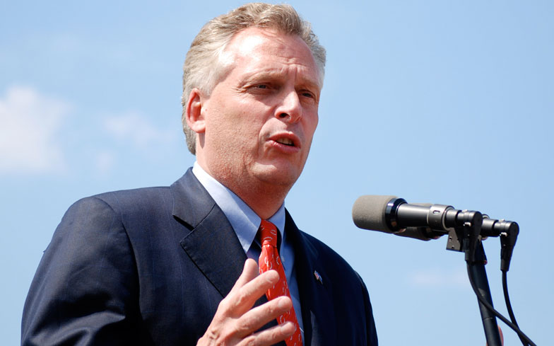 WHITE SEPARATISTS GO HOME - TERRY MCAULIFFE