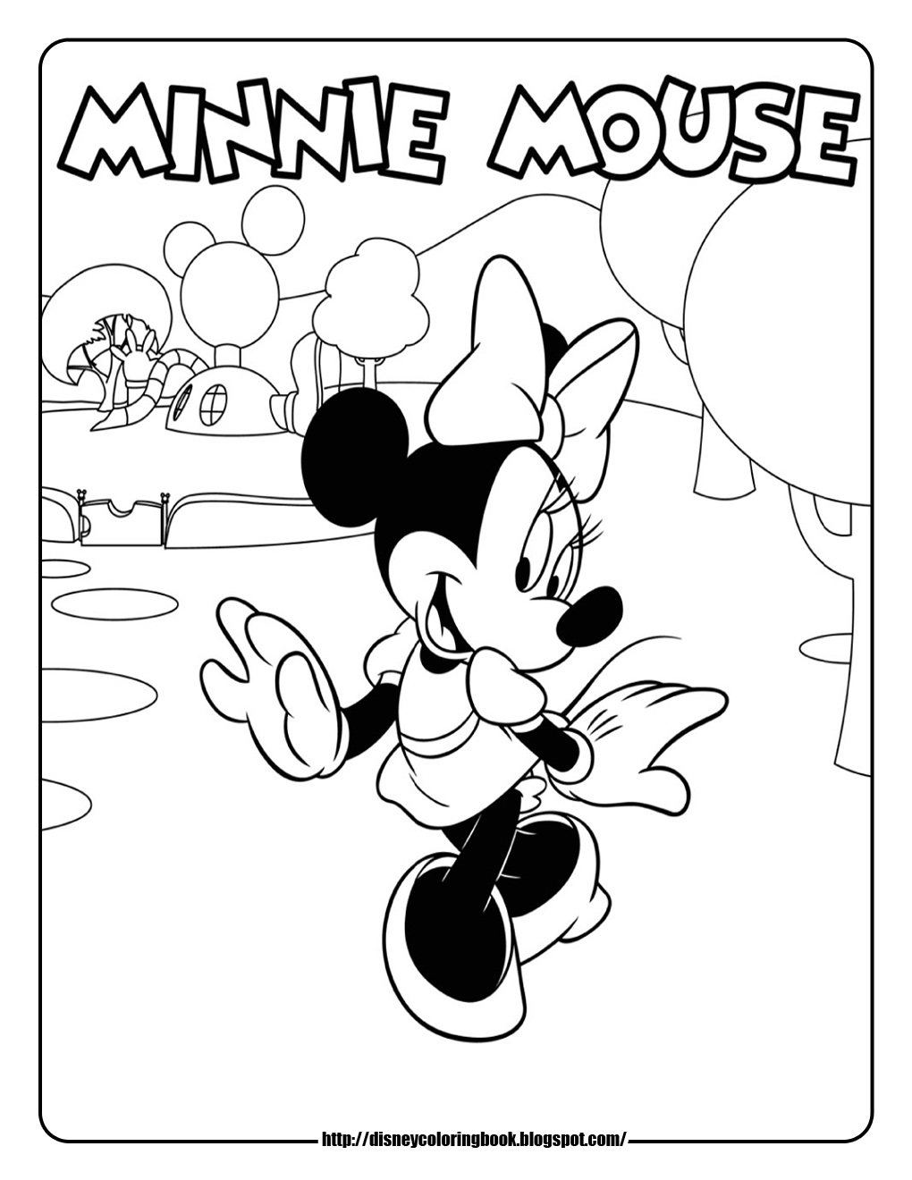 Disney Coloring Pages and Sheets for Kids: Mickey Mouse 