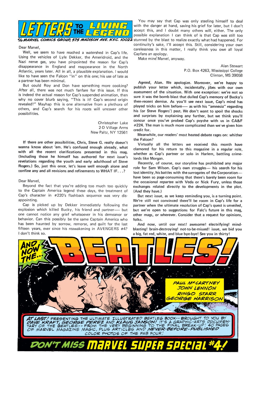 Captain America (1968) Issue #223 #137 - English 19