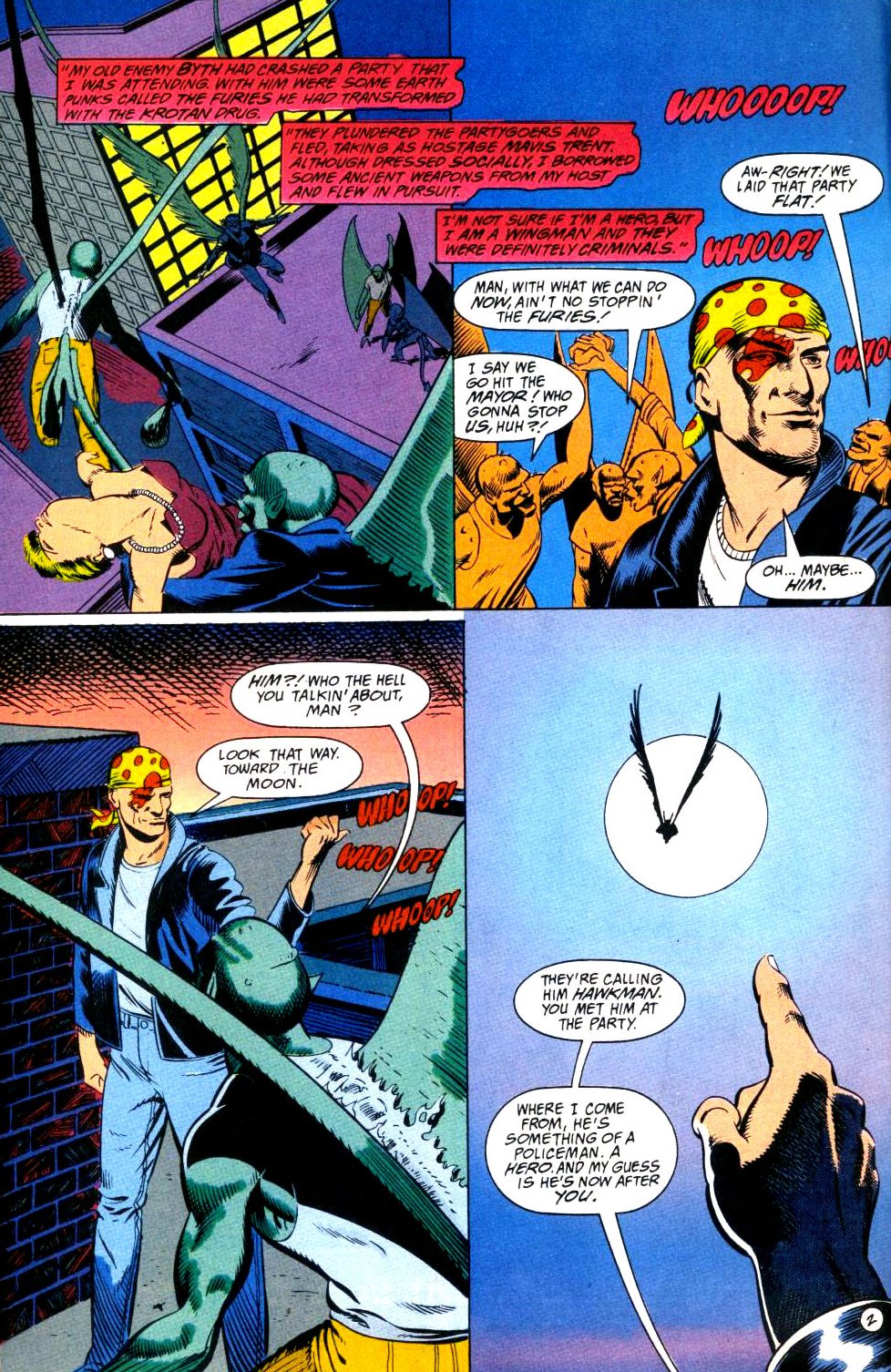 Read online Hawkworld (1990) comic -  Issue #3 - 3
