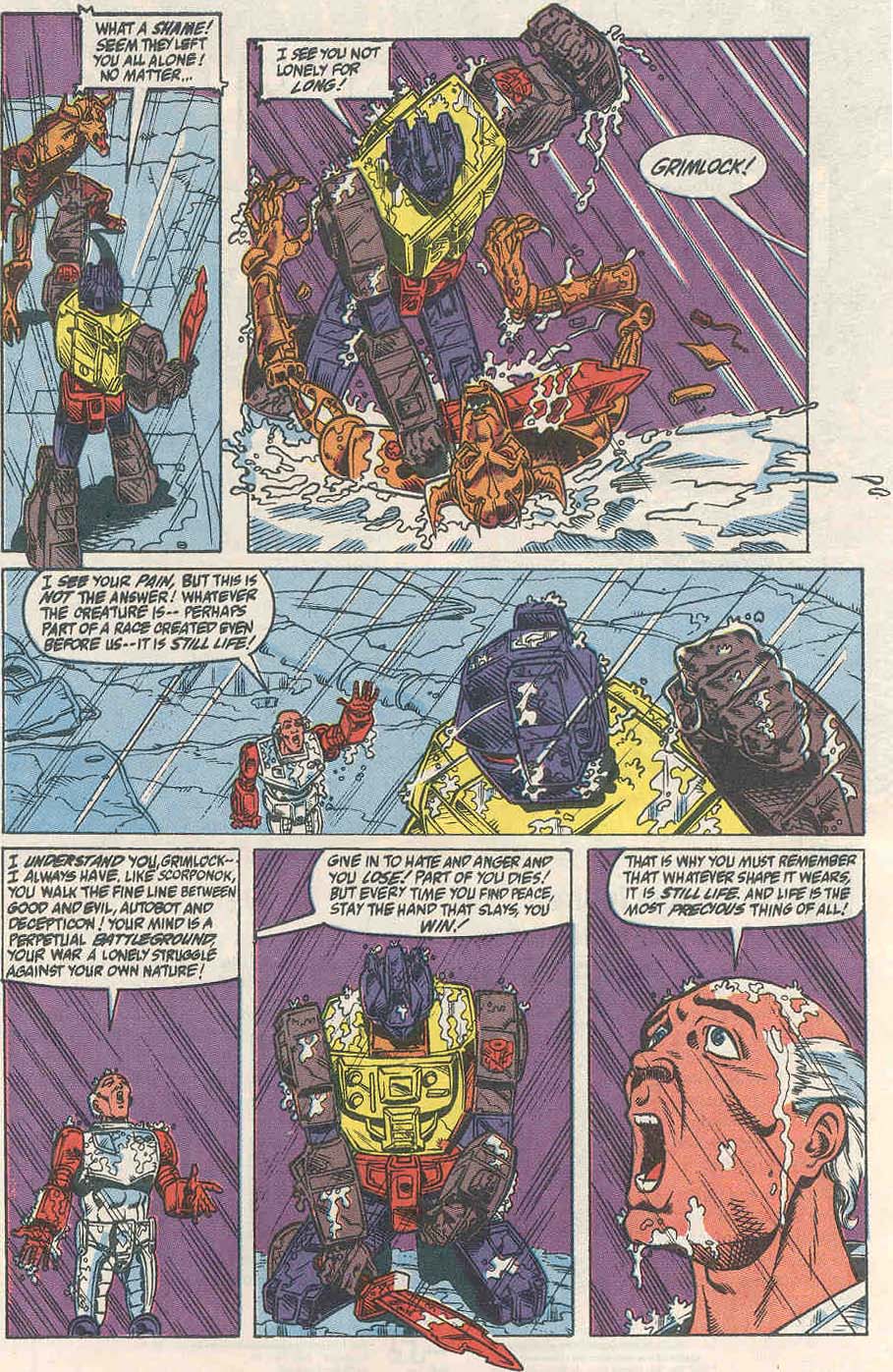 Read online The Transformers (1984) comic -  Issue #76 - 20