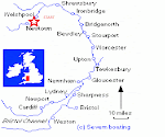 Map of River Severn