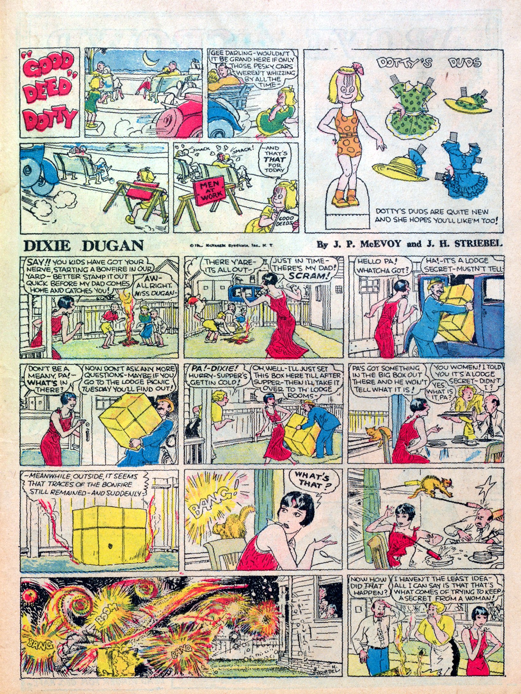 Read online Famous Funnies comic -  Issue #12 - 19