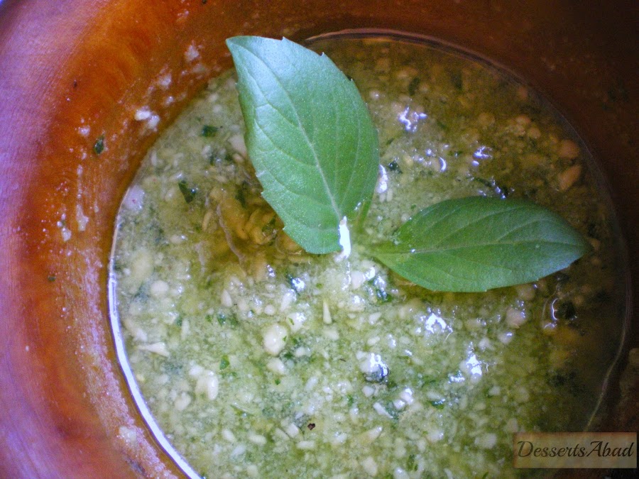 Pesto de albahaca