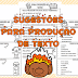 Sugestões para produção de texto