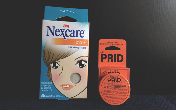 Prid vs Nexcare Acne Patches - Battle of the Holistic Spot Treatments