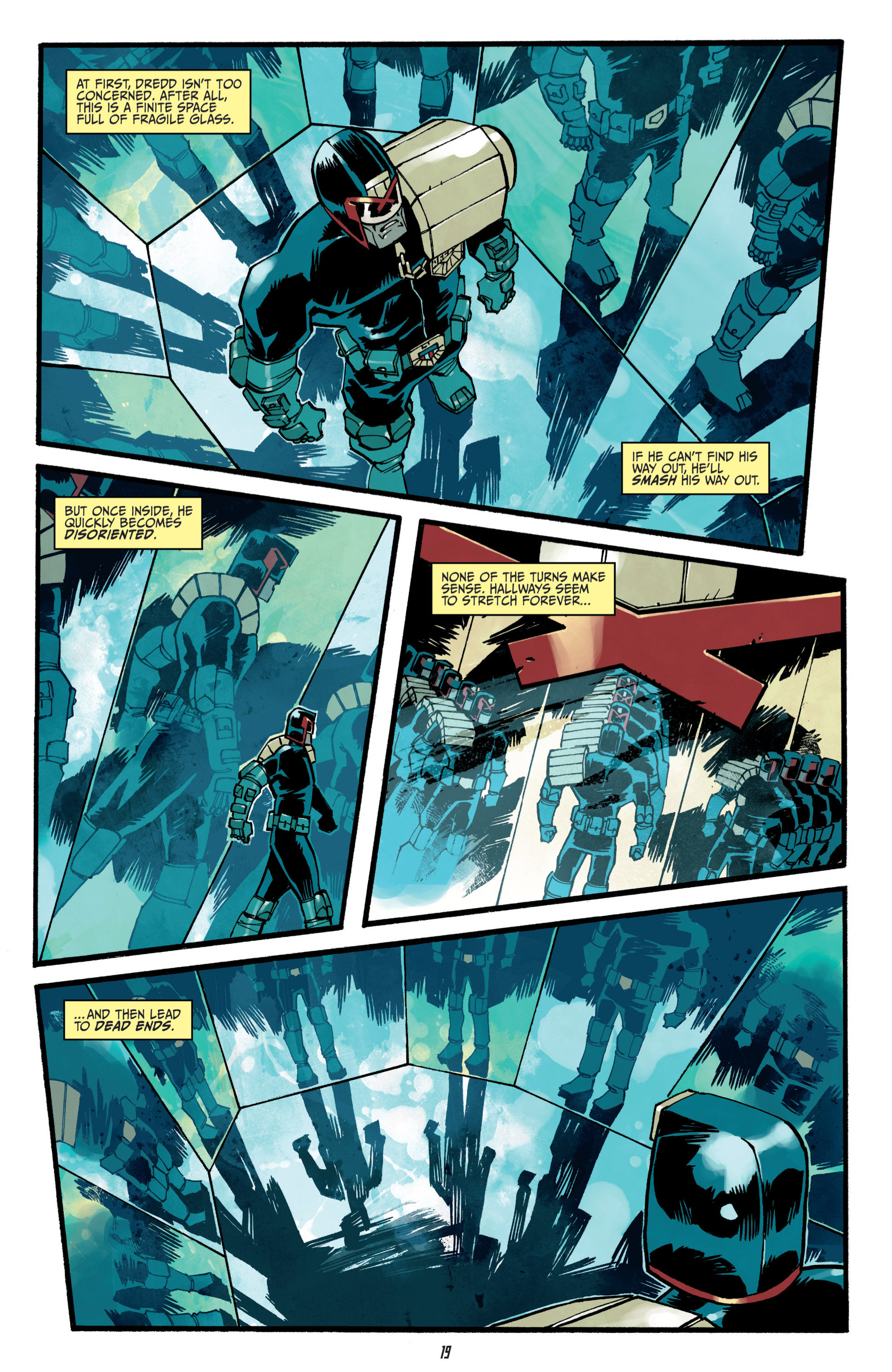 Read online Judge Dredd (2012) comic -  Issue #9 - 20