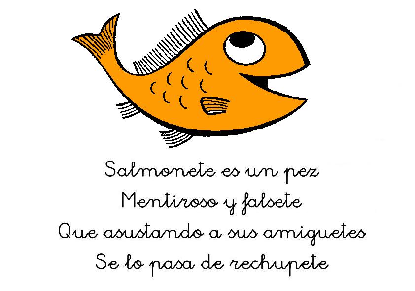 Menta Más Chocolate RECURSOS y ACTIVIDADES PARA EDUCACIÓN INFANTIL Poesías y Adivinanzas de PECES
