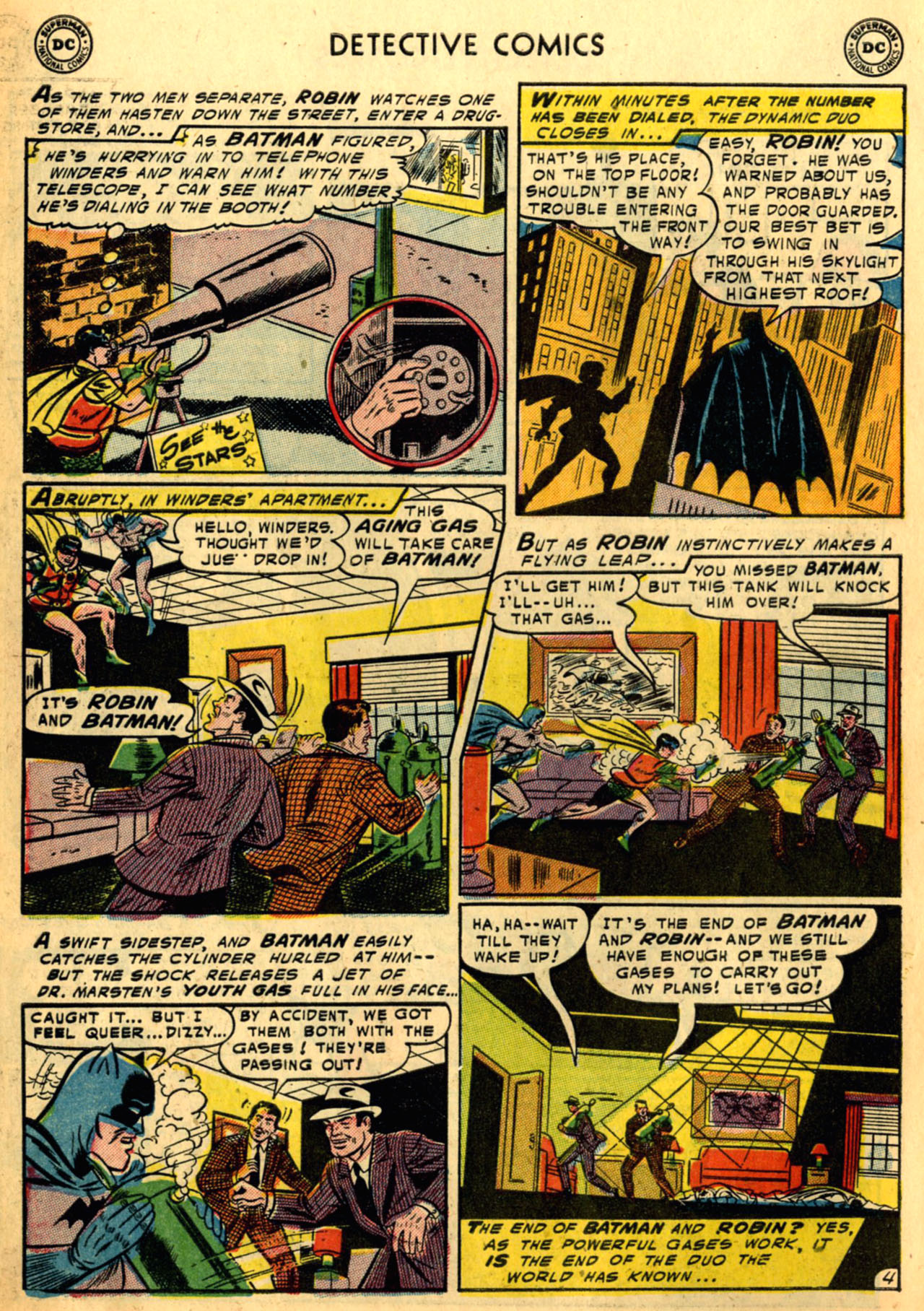 Read online Detective Comics (1937) comic -  Issue #218 - 6