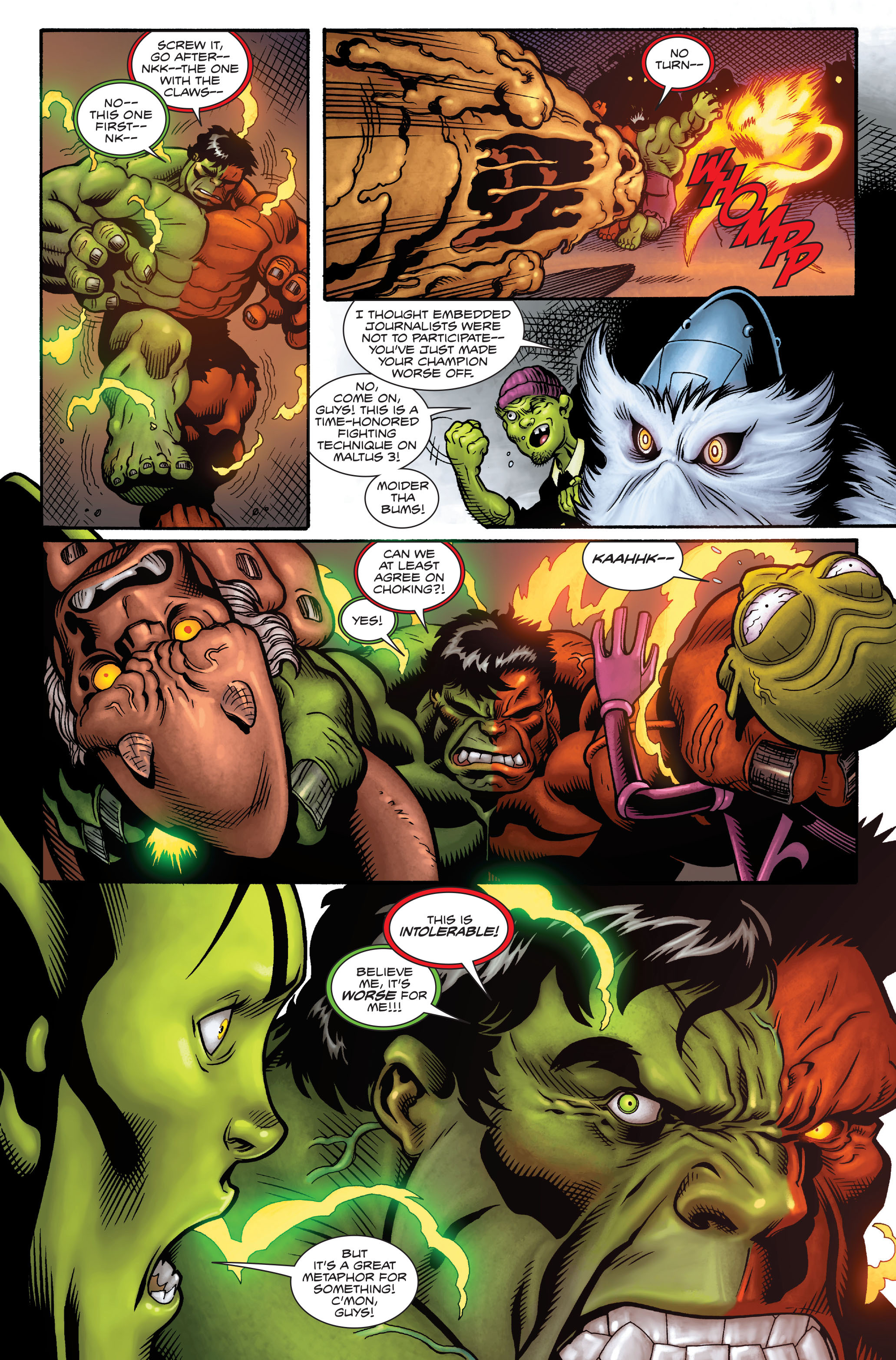 Read online Hulk (2008) comic -  Issue #30 - 16