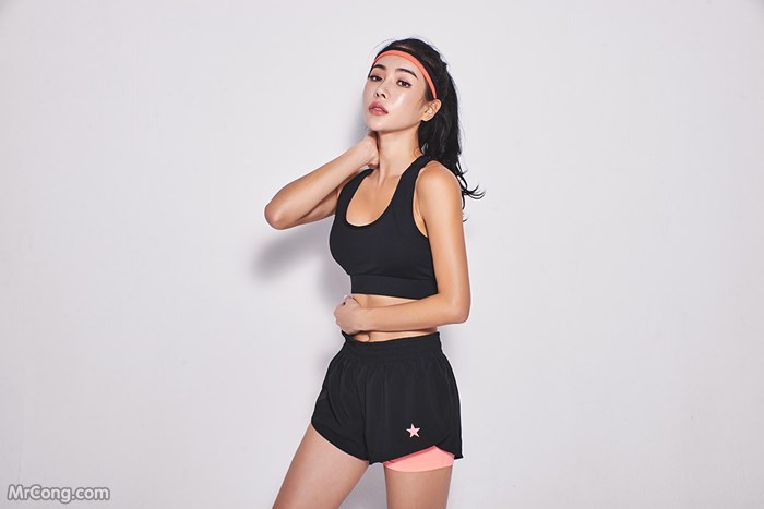 The beautiful An Seo Rin shows off her figure with a tight gym fashion (273 pictures)