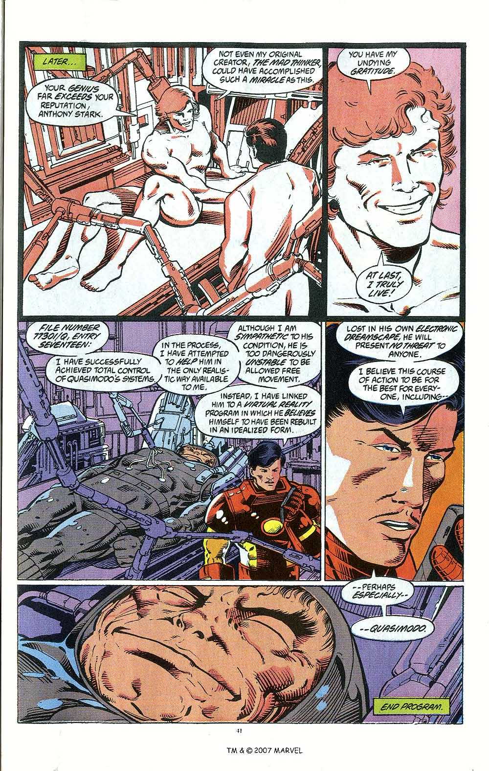 Read online Iron Man Annual comic -  Issue #12 - 43