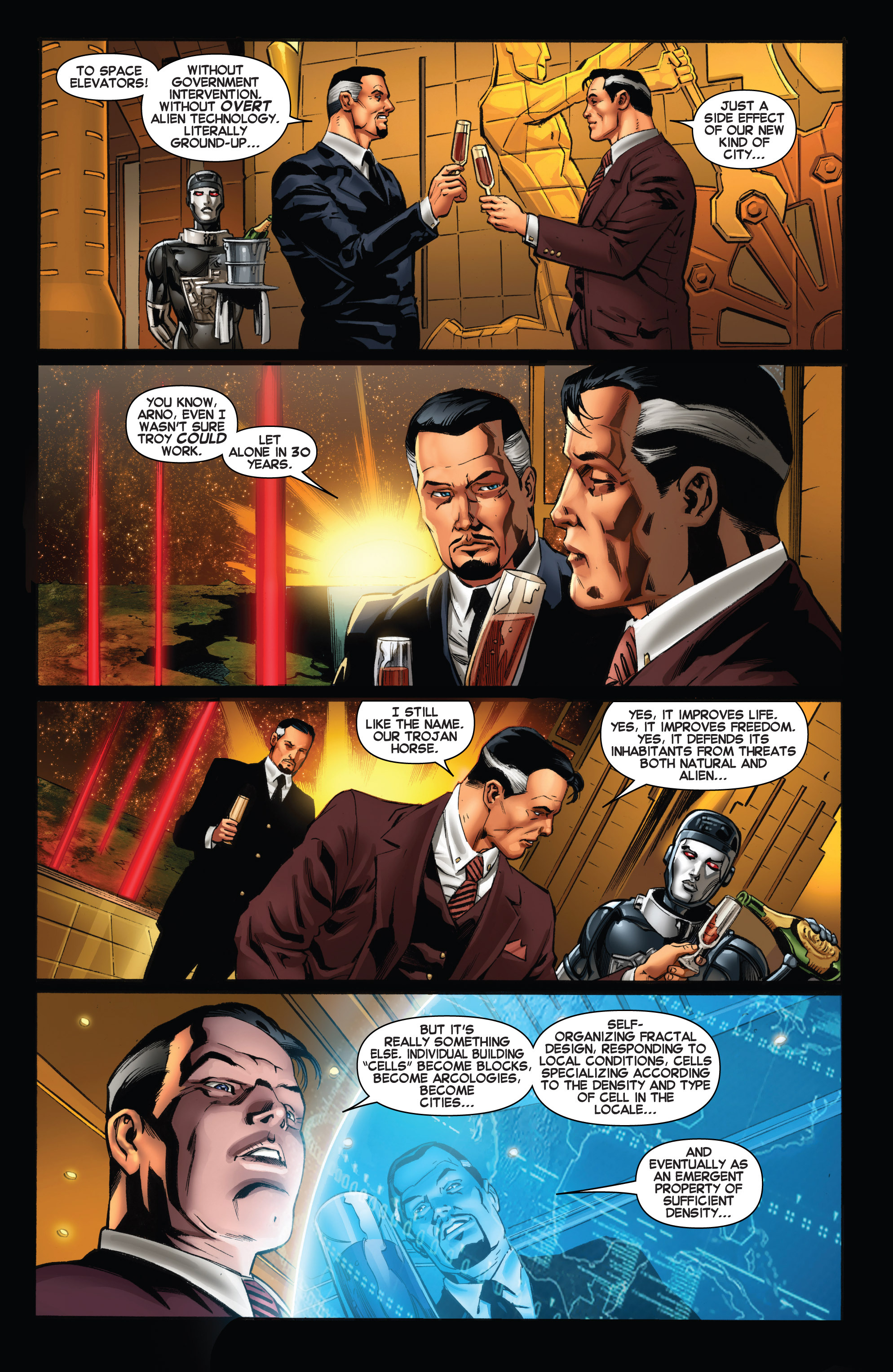 Read online Iron Man (2013) comic -  Issue #18 - 6