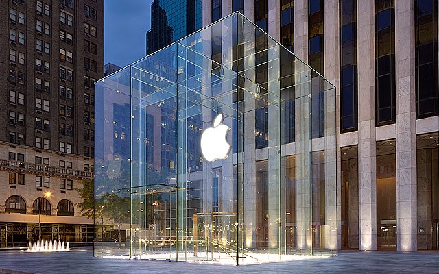 Loja Apple Store na Quinta Avenida em Nova York Loja Apple Store na Quinta Avenida em Nova York