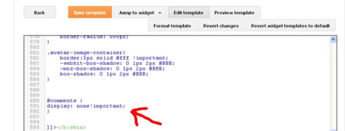 How To Hide Comment Box on Every Post on Blogger