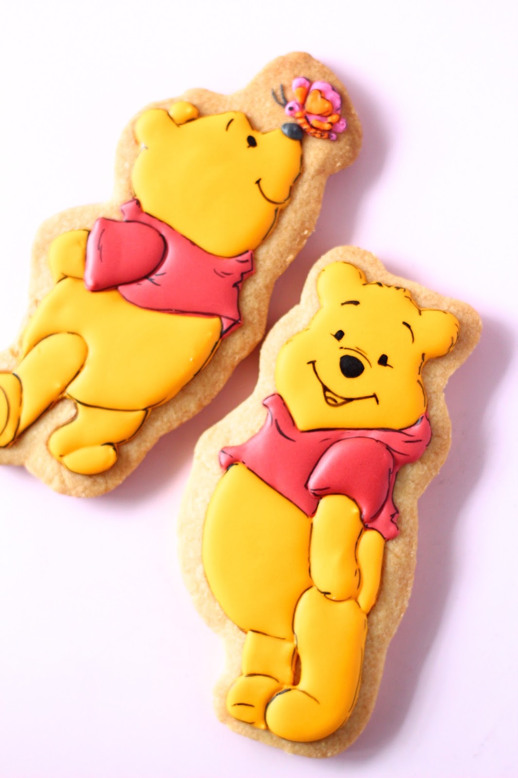 Sweeten your day. くまのプーさんのアイシングクッキー Winnie the Pooh icing cookies
