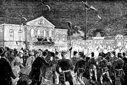 Retragere cu torţe - 1884