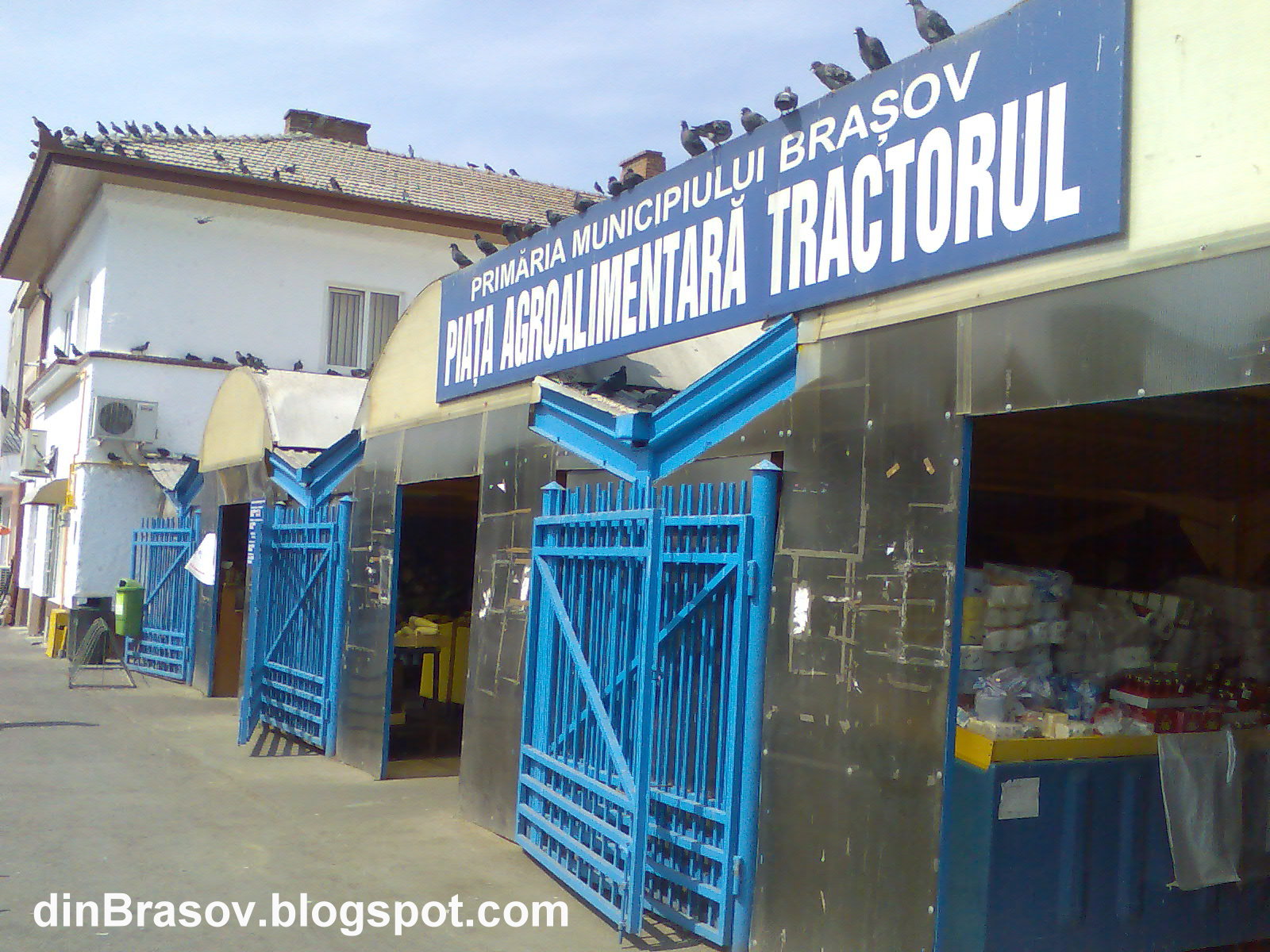 din Brasov Vrem controale in Piata Tractorul