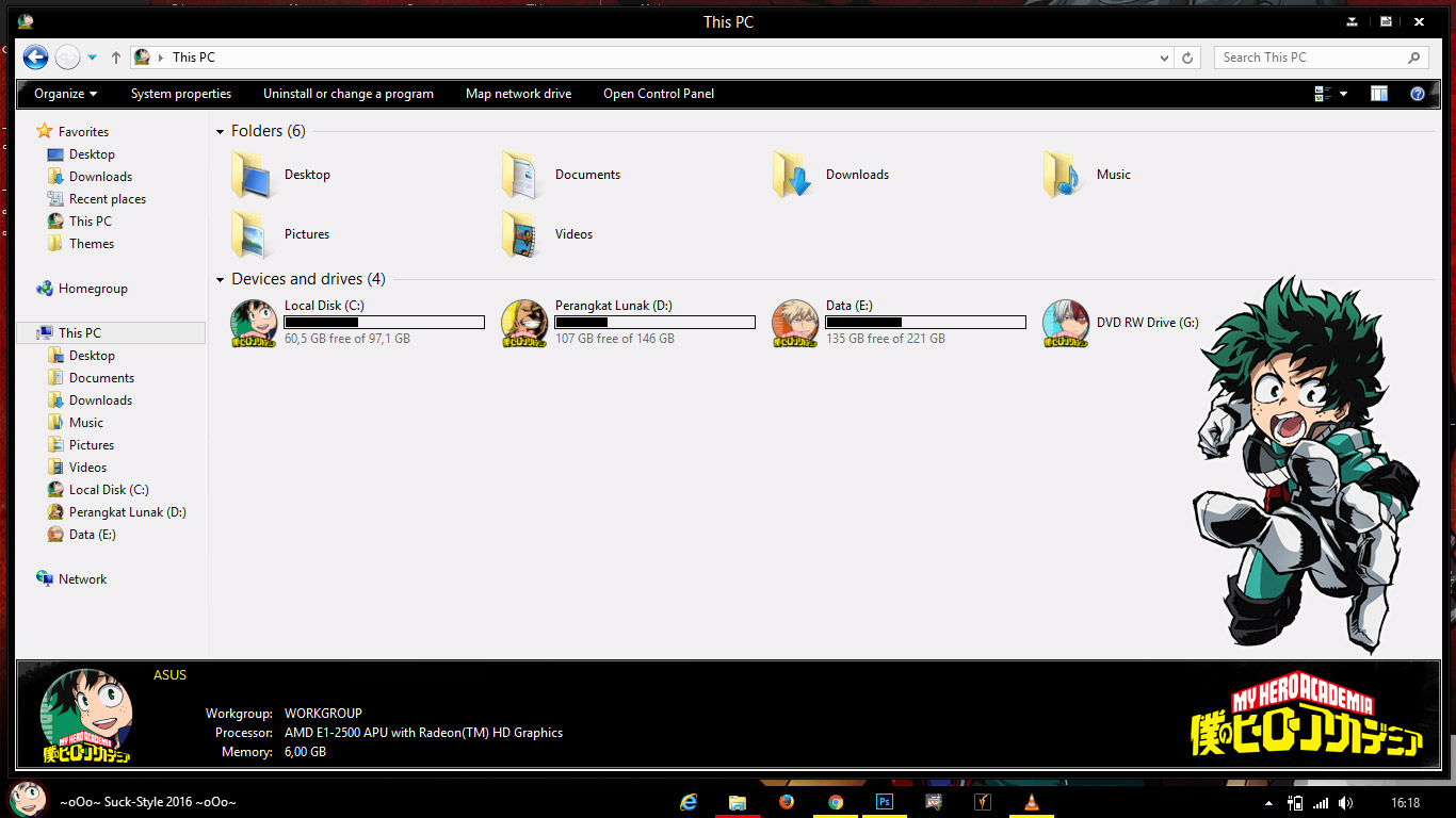 Linux Theme For Windows 8 Anime Linux Theme For Windows 8 Anime
