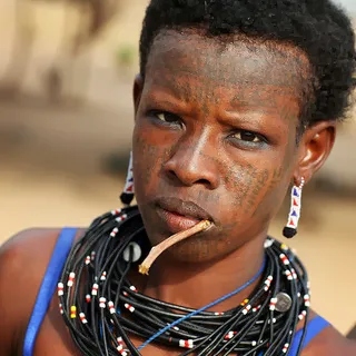 How Tribal Marks Came To Be Used African Folktale