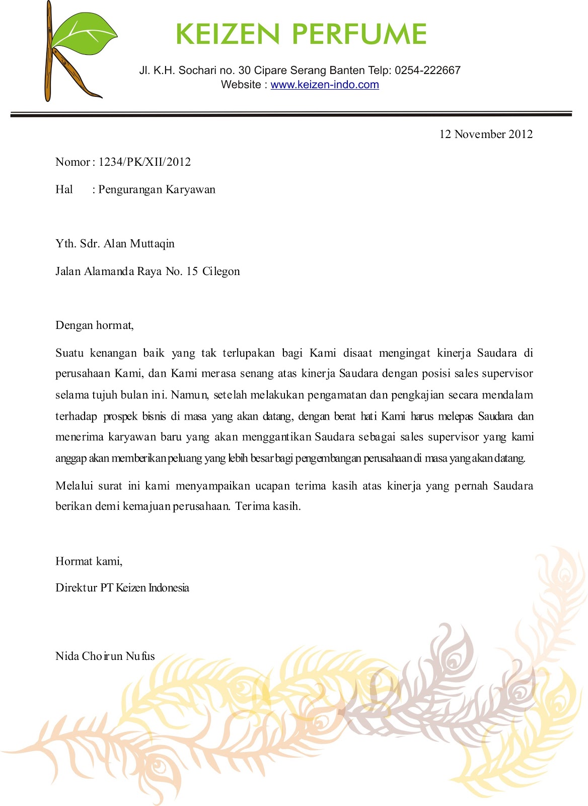 Contoh Surat Bad News Dalam Bisnis Contoh Surat