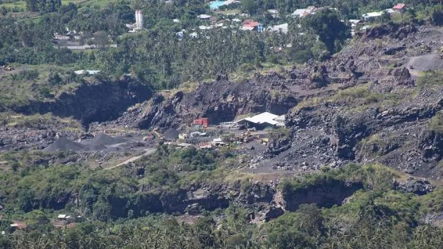  Lokasi Galian C di Desa Tateli. 