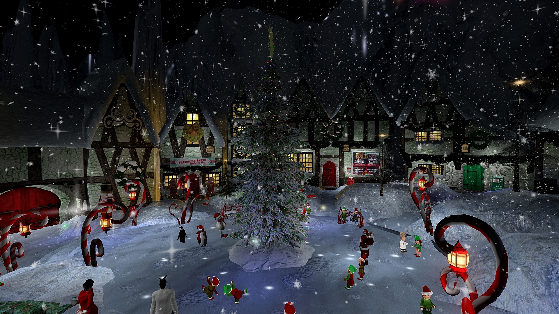 Echt Virtuell: Christmas at North Pole Village & Santa’s Workshop