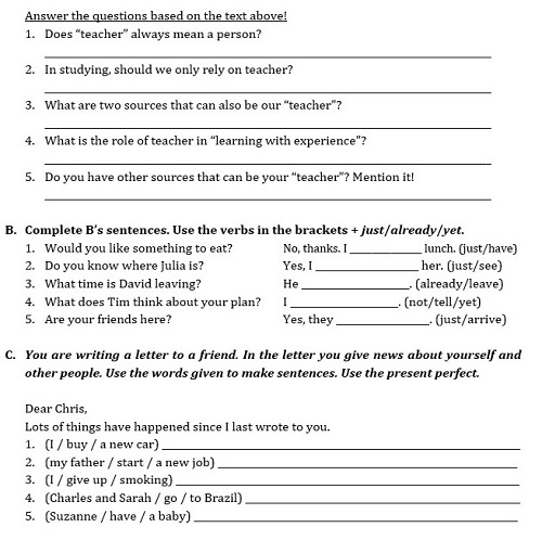 NEONlite: English Exercise / Test Samples (Part 3) - Download